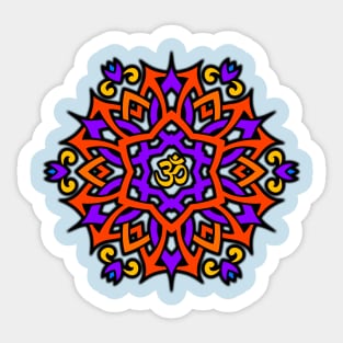 Om Mandala Sticker